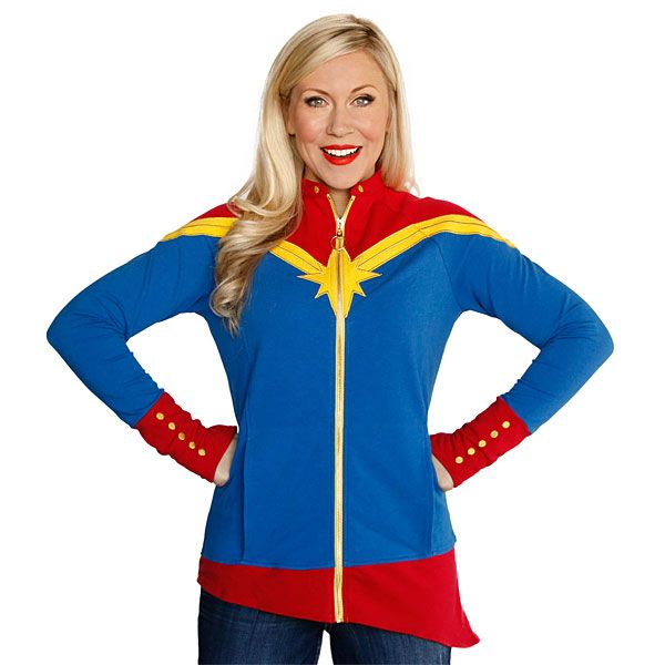 captain marvel girls hoodie