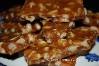 Maple and Brown Sugar Toffee with walnuts FULL POUND