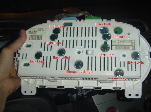 02 civic si dash lighting problems hondacivicforum com 2002 civic dash lights