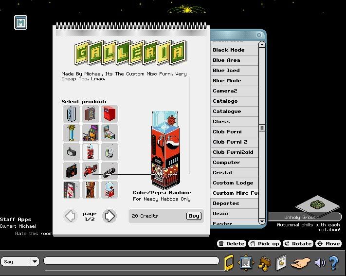 MichaelRules123 - [REL] Custom Catalogue [REL] - RaGEZONE Forums