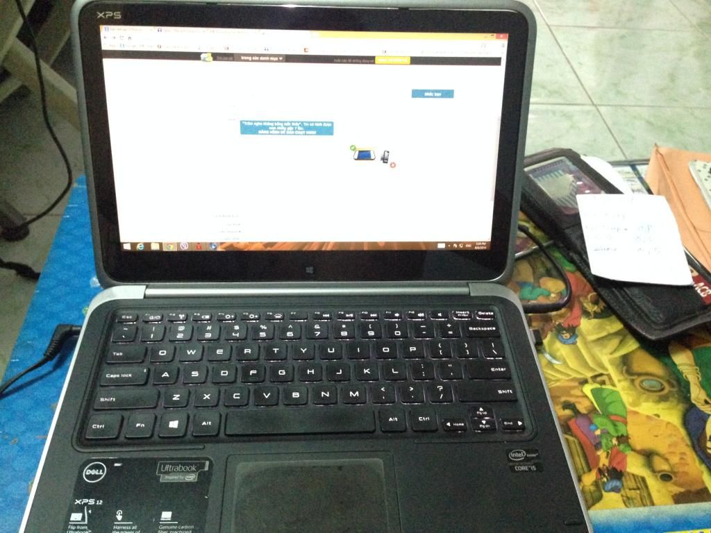 Bán laptop  dell xps 12 core i5 ram 4gb giá rẻ - 4