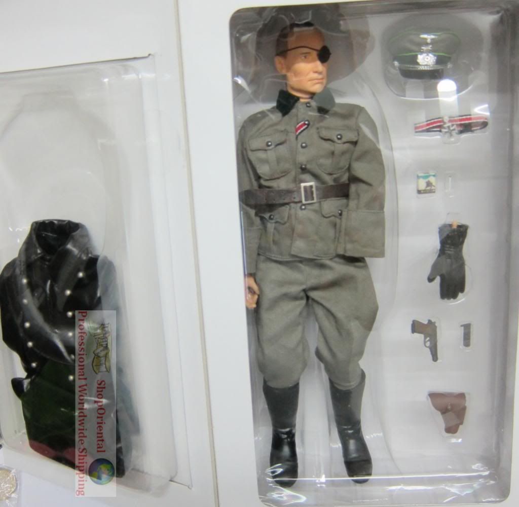 ACTION FIGURE 16 Dragon WW2 GERMAN General Officer Commander Eyepatch
