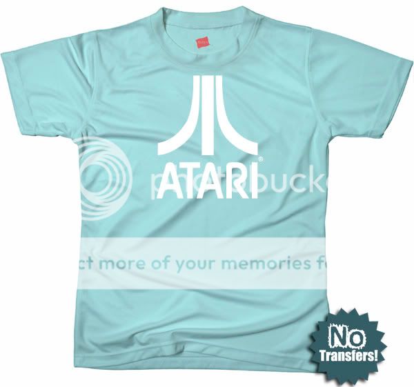 ATARI Retro Geek Arcade Game Tee Cool 80s New T shirt  
