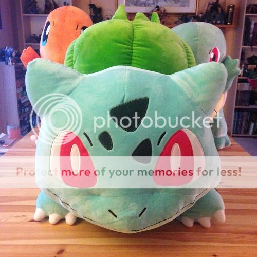 life size bulbasaur plush